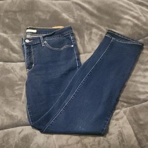 Blue Skinny Jeans with Sleek Design
